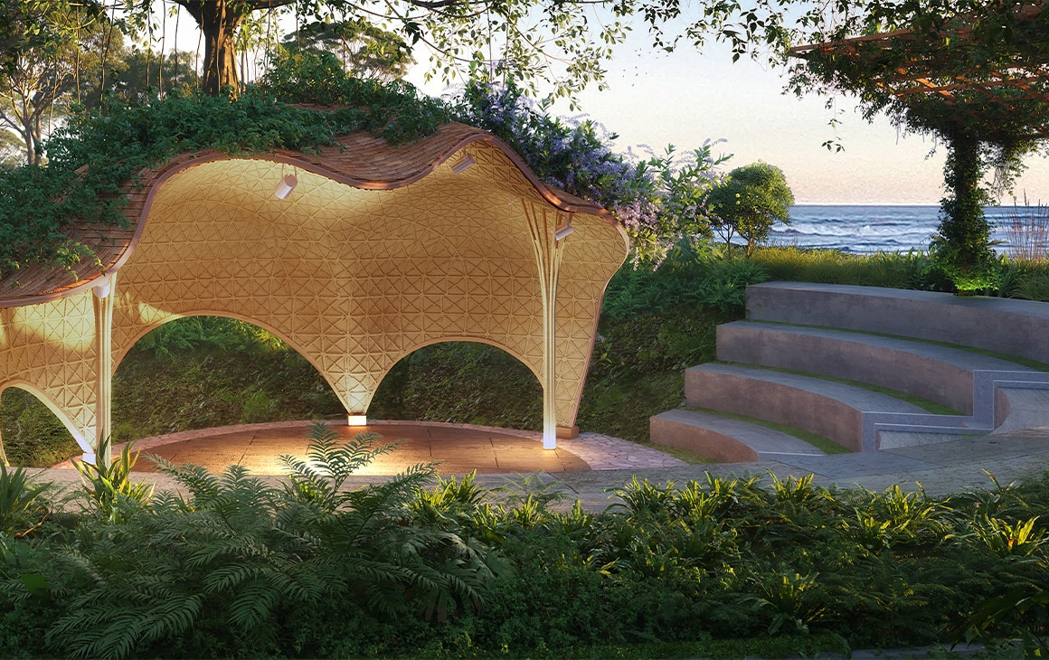 render of an ampitheatre